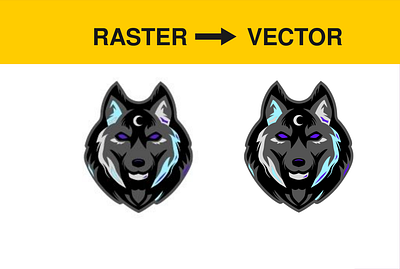Vector Tracing from Raster design icon illustration raster raster to vector vector vector art vector trace vector tracing