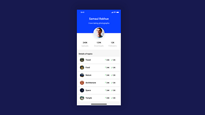 Details Dashboard ui ui ux