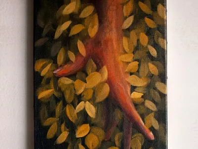 Yellow art design illustration paint