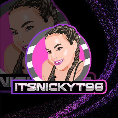 FEMALE FACE MASCOT LOGO art branding customlogo design face mascot logo graphicdesigner illustration logo logodesign mascot character vector