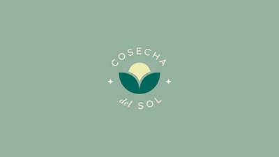 Logo Cosecha del Sol branding color cuu design graphic design logo mexico vector