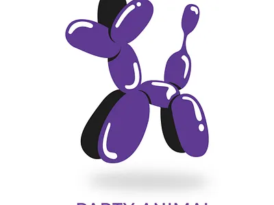 BALLON DOG D balloon cartoon illustration cartoons graphic design illustration shapes simple simplicity