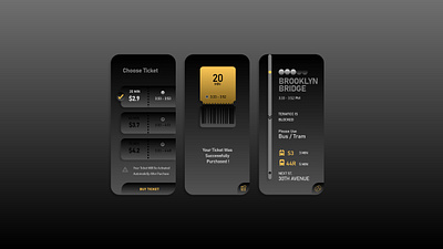 Ticketing App app app design branding bus dark dashboad design icon illustration illustrator task taxi ticket ticket app typography uiux ux vector web website