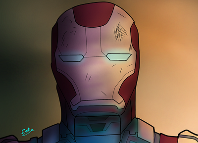 Ironman 3 / mark 42 fanart illustration