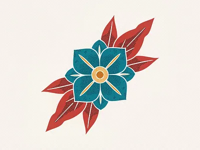 #2 art bold bright design drawing flower illustration minimal poster print print design procreate