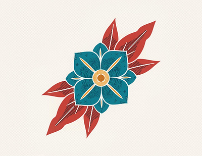 #2 art bold bright design drawing flower illustration minimal poster print print design procreate