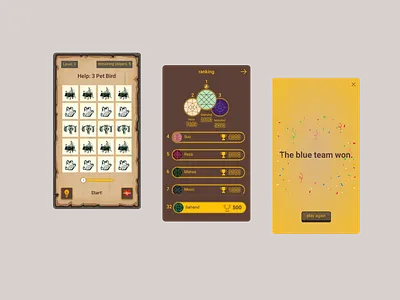 Board game app app design application board game design game game design gaming icon ui ux