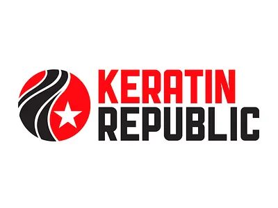 Keratin Republic logo 1 branding design logo