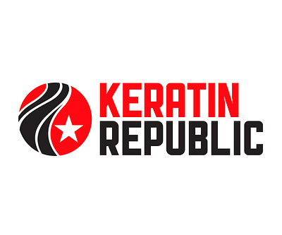 Keratin Republic logo 1 branding design logo