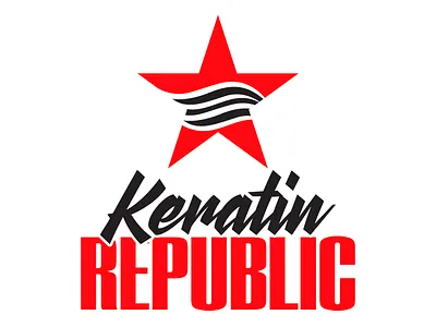 Keratin Republic logo 2 branding design logo