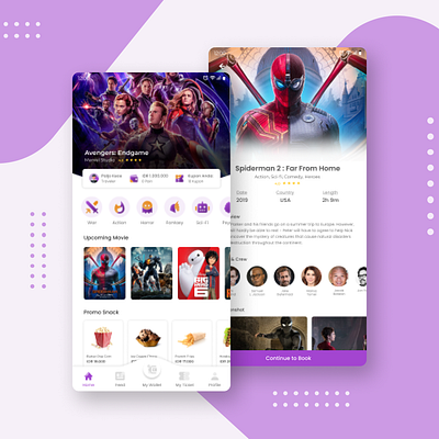 MOVIX - Cinema Ticket Booking App android app android app design android design android studio app coding design flutter javascript ui ux