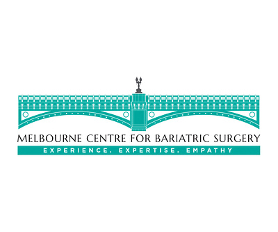 Melbourne Centre For Bariatric Surgery logo 2 branding design illustration logo