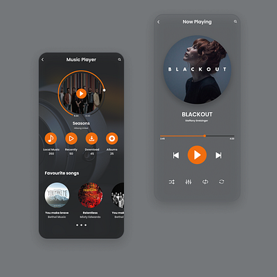 Music App app art design graphic design icon illustration ui ui ux design web app ux web