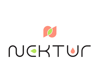 Nektur logo 2 branding design logo