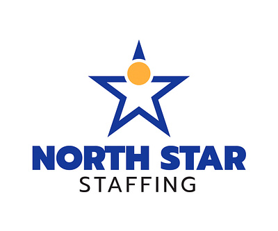 North Star Staffing logo 1 branding design logo