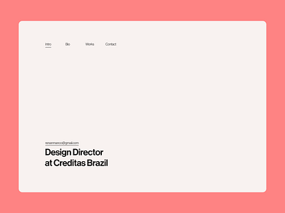 portfolio concept design desktop flat minimal portfolio portfolio design portfolio page portfolio site product renan renanmanco study typography ui ux