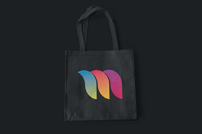Logo | M Letter | Graphic design | Canvas Bag art brand branding creative design designer graphic graphic design illustration logo logo design logo design branding logo designer logo mark logodesign minimal minimalist logo modern typography vector art