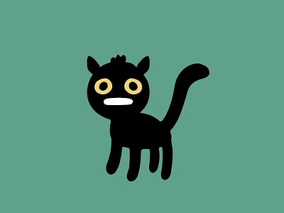 scurrrred cat scared
