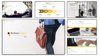 Business Project PowerPoint Template advertisement advertisement design business business project corporate corporate design ecommerce enterpreneur powerpoint presentation powerpoint template presentation