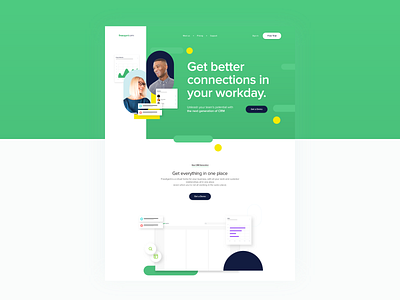 FreeAgent CRM Ideas Website concept design ui design visual design website