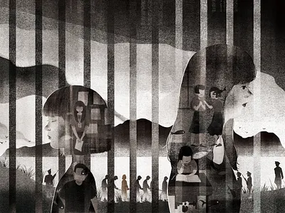 A Sad Story art artwork character childrens book design illustration picture book picture books picturebook taiwan white terror