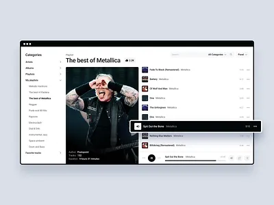 Music player artist artists interface media media player music music app music app design music app ui music player music player app musician musicplayer player playlist song ui ui ux uiux ux