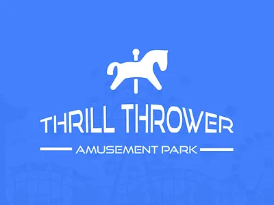 Amusement Park Identity amusement park brand design brand identity graphic design logo vector