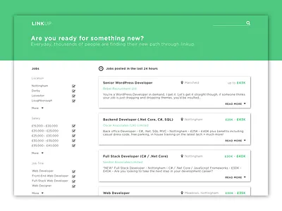 #DailyUI Day 50 - Job Listing dailyui dailyuichallenge design job job board job listing jobs jobseeker jobsite listing ui web