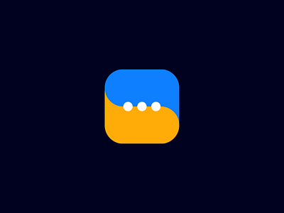 Chat App - Icon Design app icon app icon design branding chat app chat app logo chat box chat bubble chat logo chatting draphicon icon iconography logodesign text app visual identity whatsapp