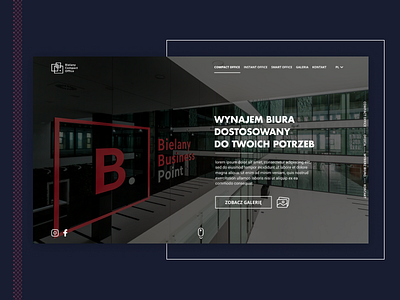 Bielany Business Point design ui ui design webdesign