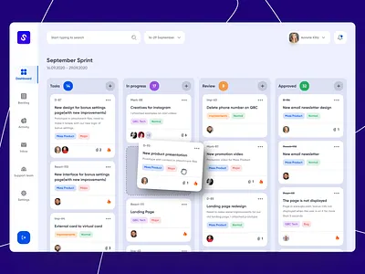 Task Management Dashboard 2020 trends app dashboad dashboard app dashboard design dashboard ui design task management task manager ui uidesign web app web design web design