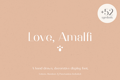 Love Amalfi Display Font branding creative market design font design font designer graphicdesign lettering type vector