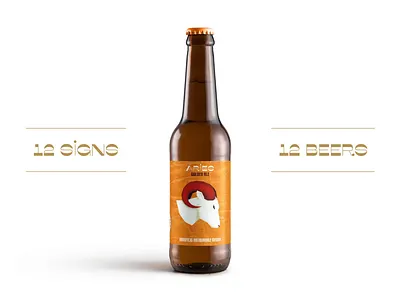 12 Signs x 12 Beers beer beer branding beer label bottle label bottles brewery craft beers illustration packaging packagingdesign zodiac zodiac signs