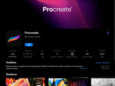 Procreate New Logo logo