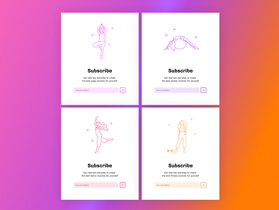 Daily UI #026 - Subscribe