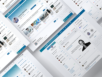 Linked in redesign challenge dashboard dashboard ui home screen homepage homepage design linked in linkedin profile prototype web design web profile website