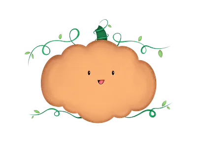 Family of veggies - Pumpkin cooking cooking app halloween halloween design illustration pumpkin vegetable vegetables