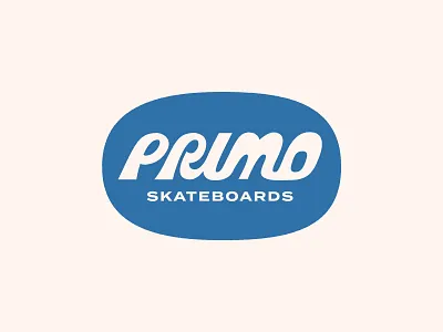 Primo Skate badge branding icon logo logo designer logomark logomarks logos p skate skateboarding typography