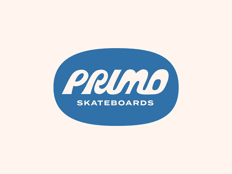 Primo Skate badge branding icon logo logo designer logomark logomarks logos p skate skateboarding typography
