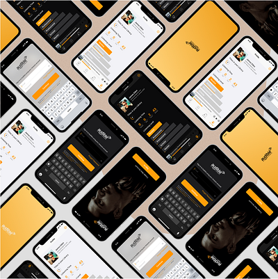 Audible App Concept app design illustration illustrator minimal ui ux vector