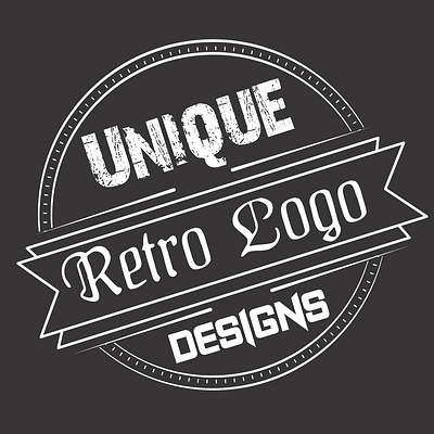 Retro / Vintage Logo animation app app design badge logo branding branding design design icon illustration logo logodesign logofolio logomark retro logo round logo ui ux vintage logo web website