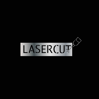 laser cut logo 30daylogochallenge art design icon illustrator lasercut logo logocore type typography vector