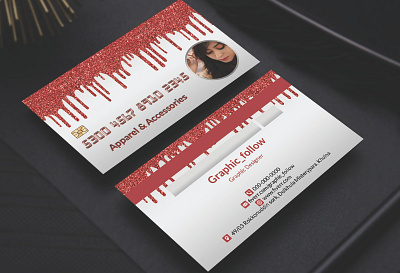Beauty Business card beauty salon branding business card business card design businesscard card credit card design glitter icon illustration logo designs logos