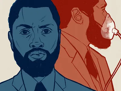 Tenet illustration illustration art portrait tenet