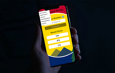 Park Boulder Night UI adobe adobexd boulder colorado branding ui uidesign userinterface ux design