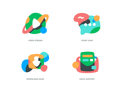 wildicons app drawing icons identity illustration landing logo mark website