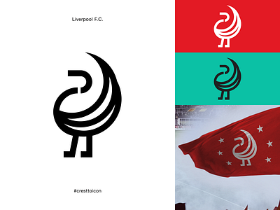 LIVERPOOL F.C. badge brand identity crest cresttoicon epl football graphic design icon identity design lfc liver bird liverpool liverpool football club logo premier league soccer sports