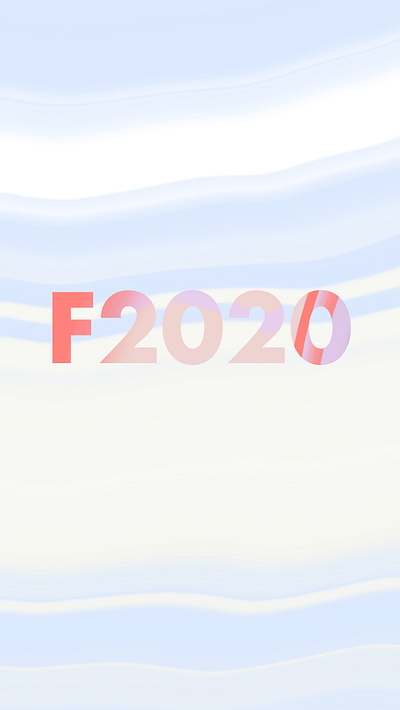 F 2020 app branding design illustration minimal