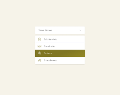 Daily UI #027 - Dropdown
