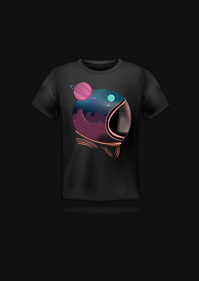 T shirt design illustration